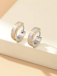 Sparkling Hoop Earrings