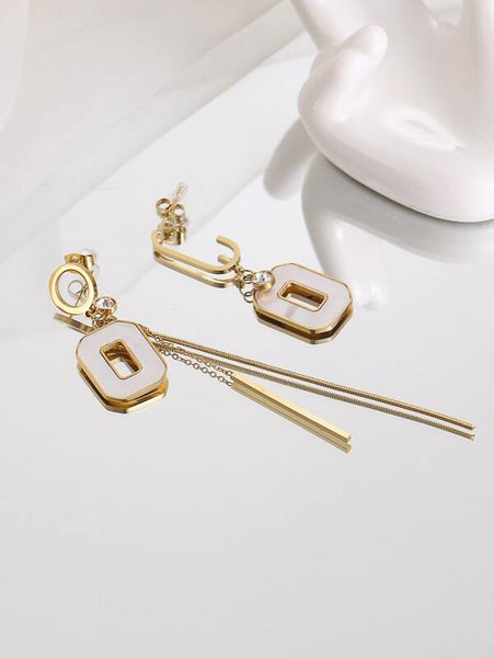 Sparkling Style Geo Earrings