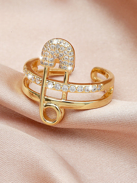 Sparkling Rhinestone Ring