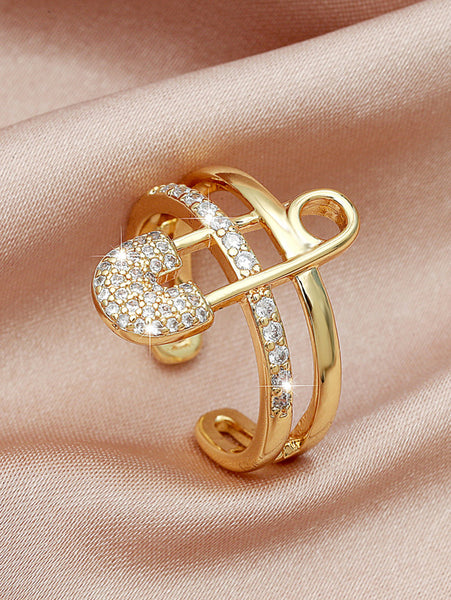 Sparkling Rhinestone Ring